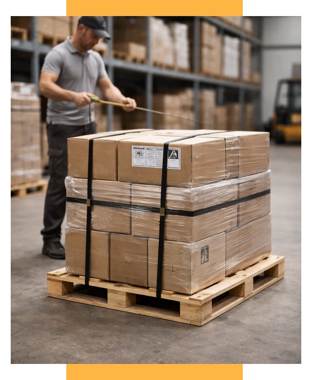 Упаковка и паллетирование грузов от 3829 р. | СетСервис-Лск