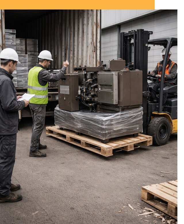 Доставка промышленного оборудования из Европы от 49235