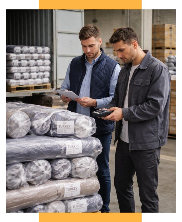 Доставка текстиля из Турции от 49235 р. под ключ, СетСервис-Лск