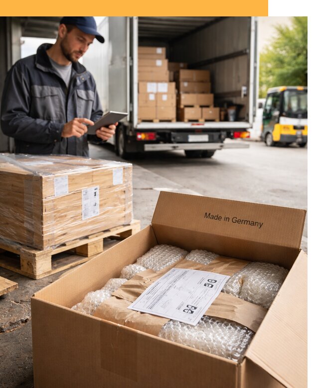 Доставка грузов из Германии от 49235 руб с таможенным оформлением