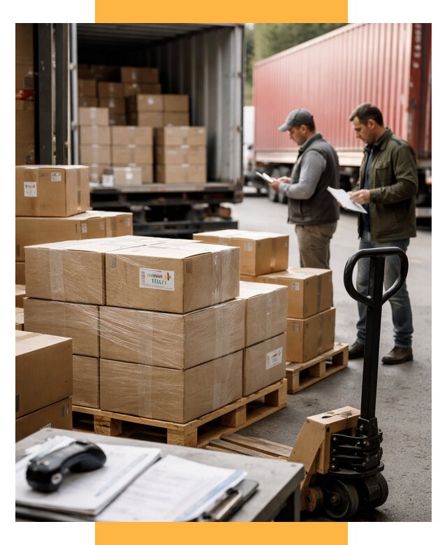 Доставка грузов из Италии в Россию от 19694 р. СетСервис-Лск