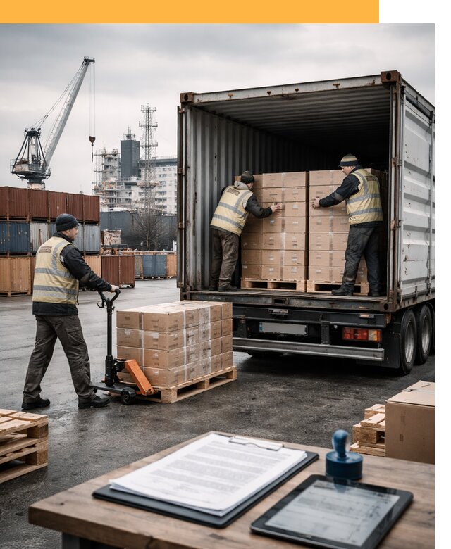 Доставка грузов из Латвии от 27353 руб, морская, авто, авиа