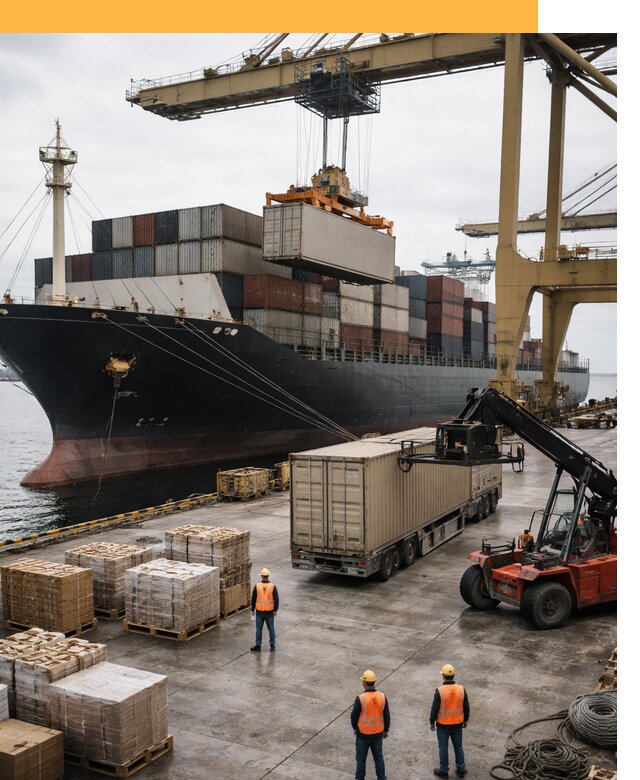 Морские перевозки из Индии: доставка FCL/LCL, таможня от 131292