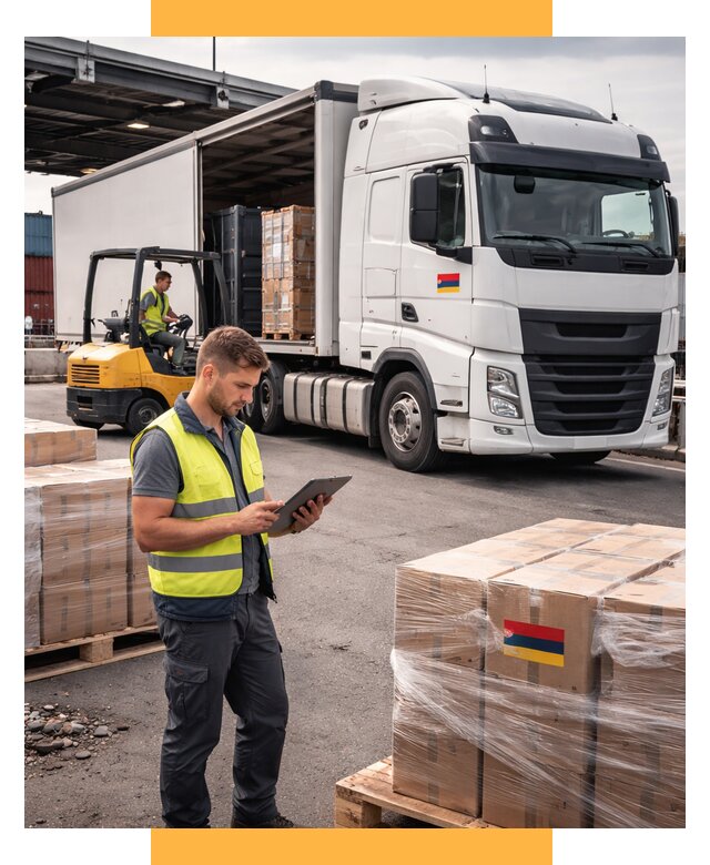 Автоперевозки из Армении от 103940 р. — услуги СетСервис-Лск