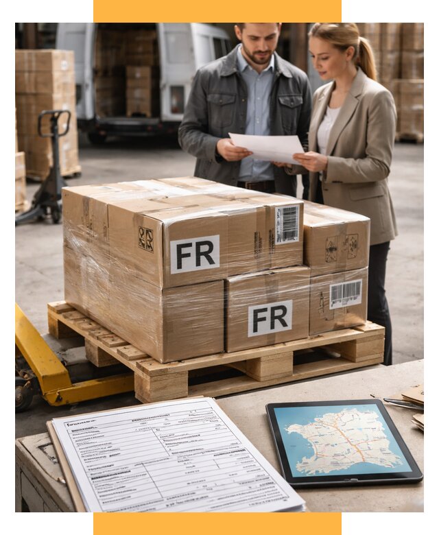 Доставка грузов в Францию от 27353 р., логистика СетСервис-Лск