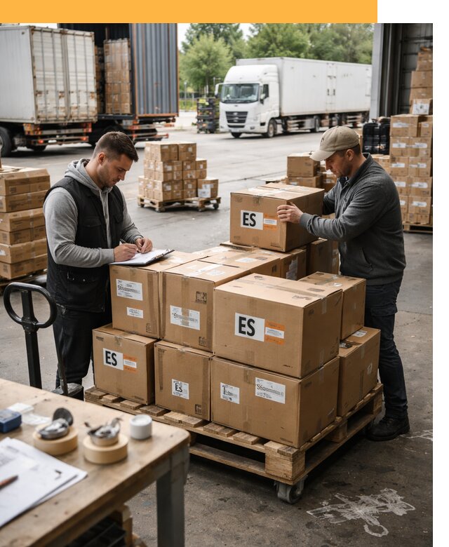 Доставка грузов в Испанию автотранспортом от 38294 руб