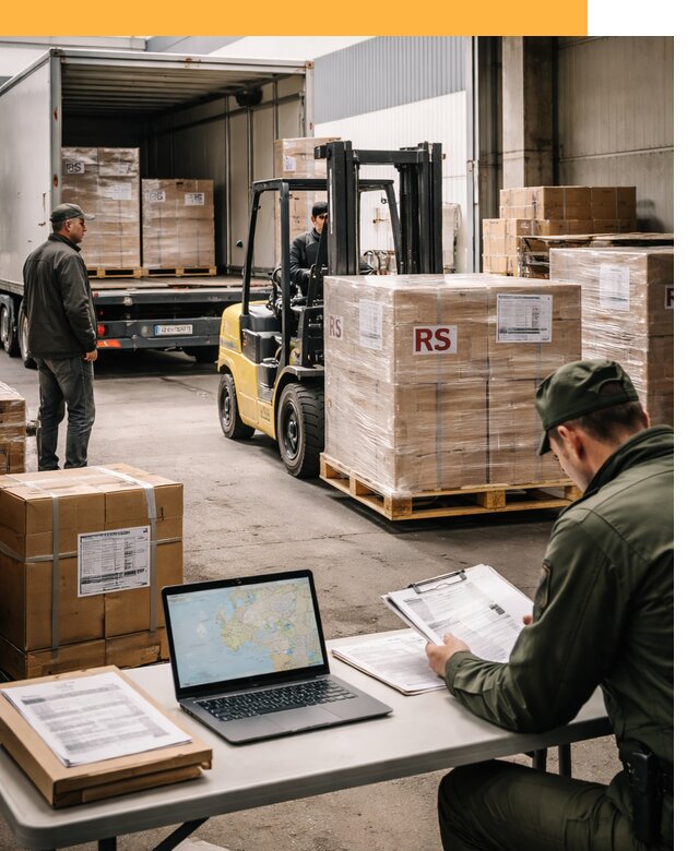 Доставка грузов в Сербию от 49235 руб, международные перевозки