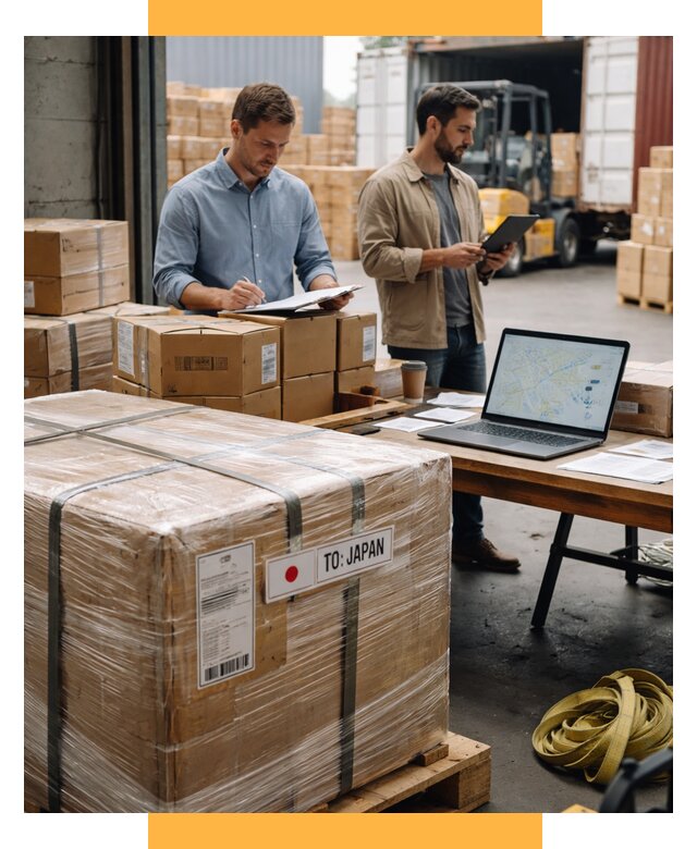 Доставка грузов в Японию от 27353 р., логистика СетСервис-Лск