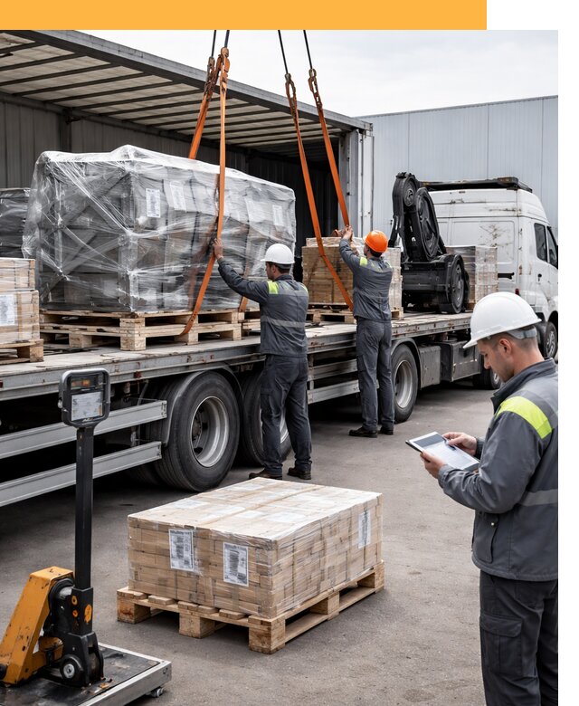 Перевозка крупного оборудования по миру от 32823 руб