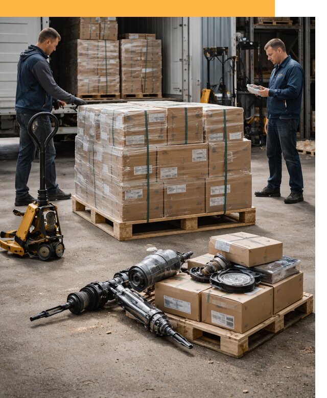 Международная перевозка автозапчастей по миру от 4923 руб