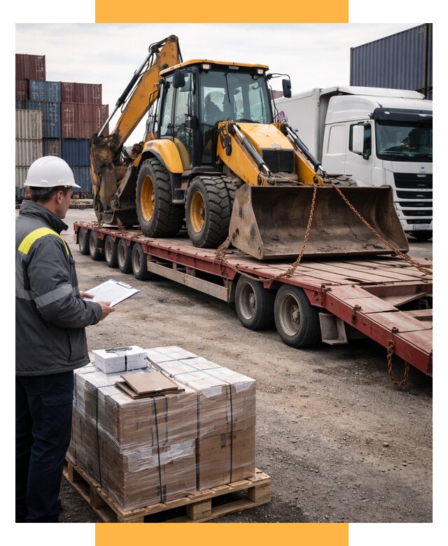 Международная перевозка спецтехники от 49235 р., СетСервис-Лск