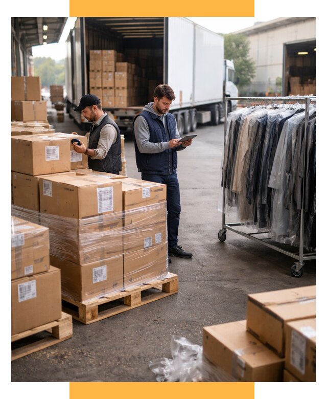 Перевозка и доставка одежды из Китая от 8206 р., СетСервис-Лск