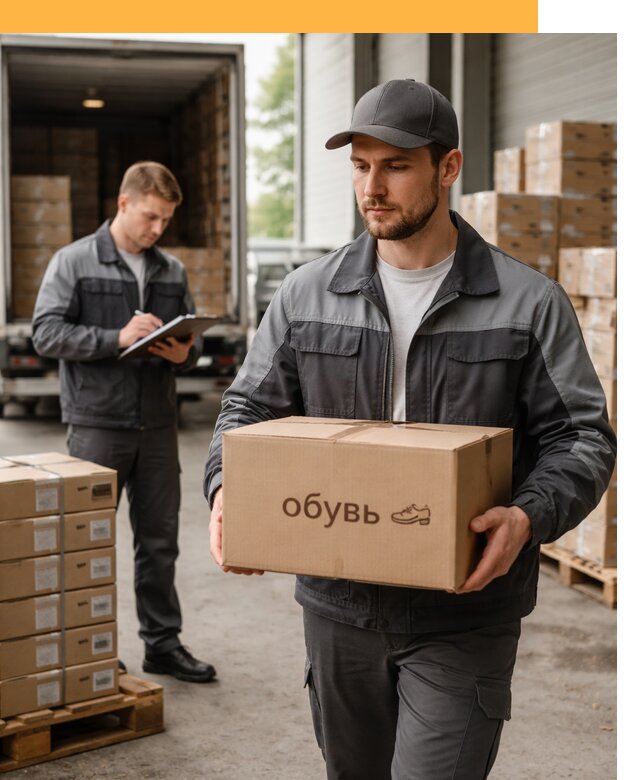 Международная перевозка обуви с таможенным оформлением от 4923