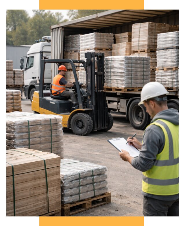 Перевозка строительных материалов от 6018 р. | СетСервис-Лск