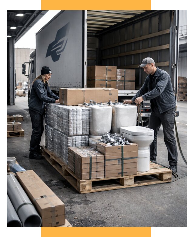 Перевозка сантехники под ключ от 1969 р. | СетСервис-Лск