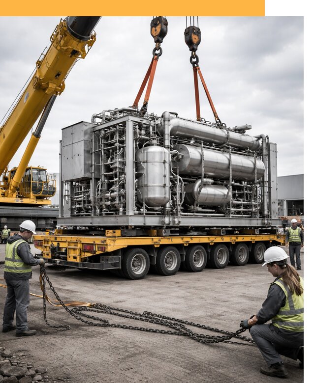 Перевозка тяжеловесных грузов по миру от 164115 руб