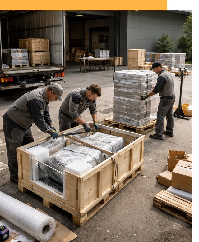 Перевозка выставочных грузов по миру от 27353 руб за м2 с таможней