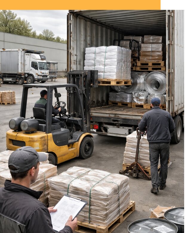 Международная перевозка сырья для производства от 7112 руб