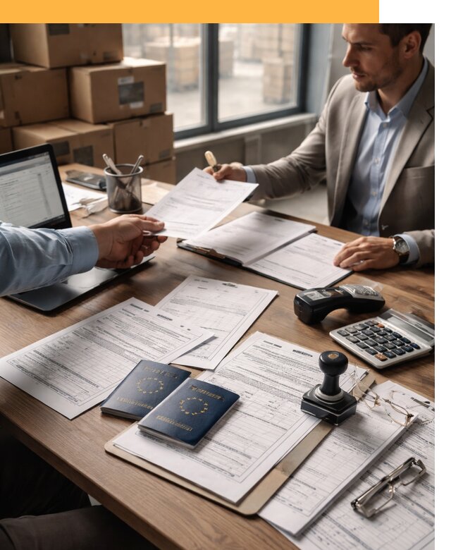 Таможенное оформление грузов из Европы от 9300 руб