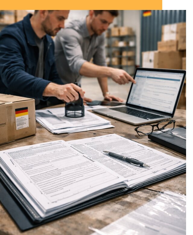 Таможенное оформление грузов из Германии от 9847 руб.