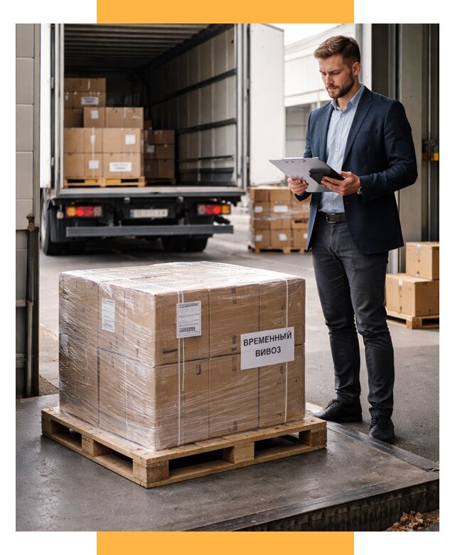 Временный вывоз товаров под ключ от 8753 р. | СетСервис-Лск