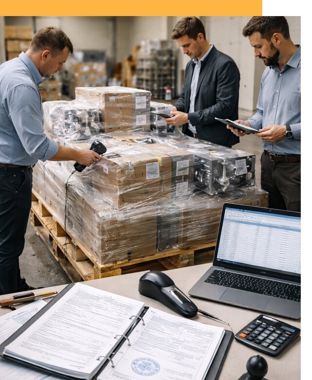 Таможенное оформление промышленного оборудования от 16412 руб.