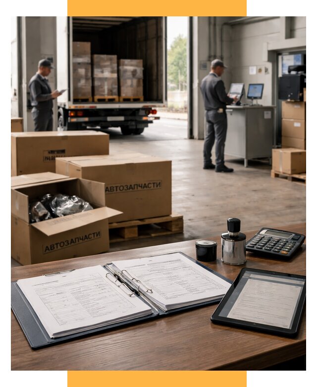 Таможенное оформление автозапчастей под ключ от 9300 р., СетСервис-Лск