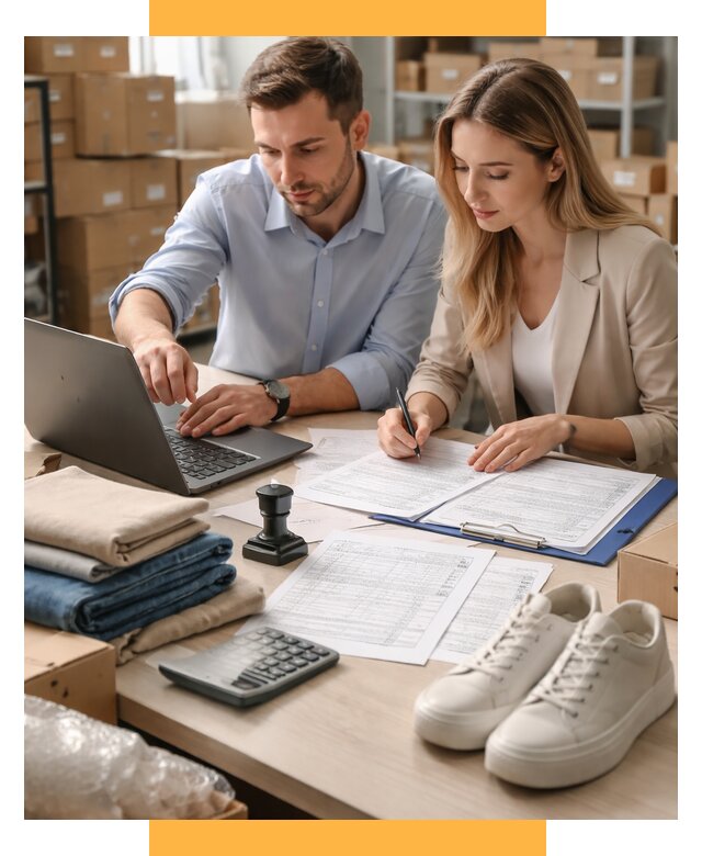 Таможенное оформление одежды и обуви от 7112 р. | СетСервис-Лск