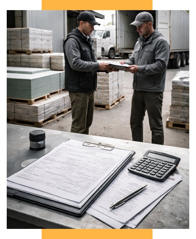 Таможенное оформление стройматериалов от 9300 р. | СетСервис-Лск