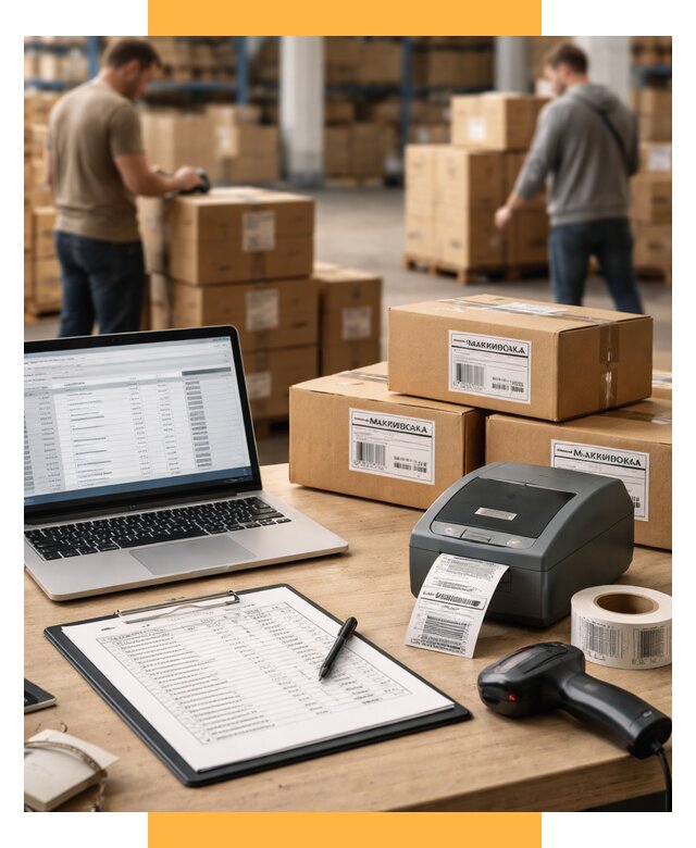 Маркировка импортных товаров от 4923 р. под ключ, СетСервис-Лск